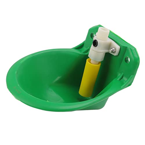 Bebedouro Automático, Volume de água Ajustável, Capacidade de 1L, Tigela de água de Gado de Plástico