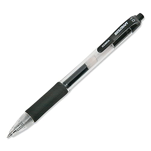 Bolígrafo Gel Retráctil Negro 1 mm Paquete x12 miniatura 1