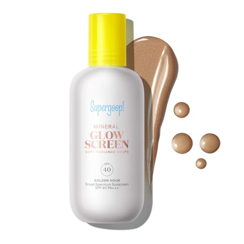 Supergoop! Mineral Glowscreen Face Sunscreen SPF 40 - Golden Hour, 1.7oz