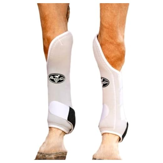 Professional's Choice SMB Combo Knee Boot | All-in-One Solution to Impact Protection and Support | White Medium