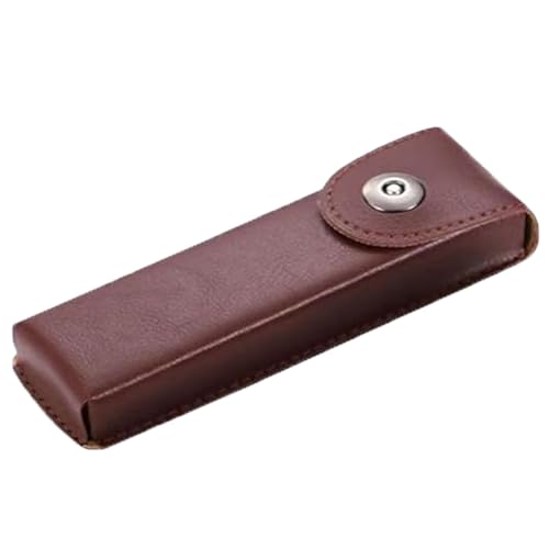 Image of Eyeglass Case, PU Leather Eyeglasses Case on Belt, Glasses Cases, Suitable Small Sunglasses Case, Reading Glasses Case