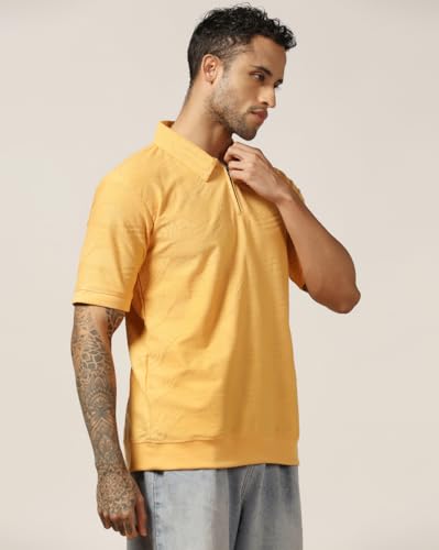 Image of Leriya Fashion Mens t Shirt | Textured t Shirts for Men| Oversized t-Shirt for Men