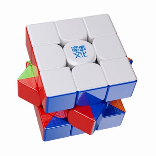 Bukefuno MoYu WeiLong WRM V10 MagLev 20 Ball-Core UV 3x3 Version Cube Magnétique Speed Cube – Puzzle Magique sans Autocollant 3x3x3 Cube Jouets