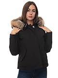 Taglie: Internazionali WOOLRICH Wollrich Arctic Parka Corto con Pelliccia Removibile Donna Donna MOD. CFWWOU0548FRUT0001 M