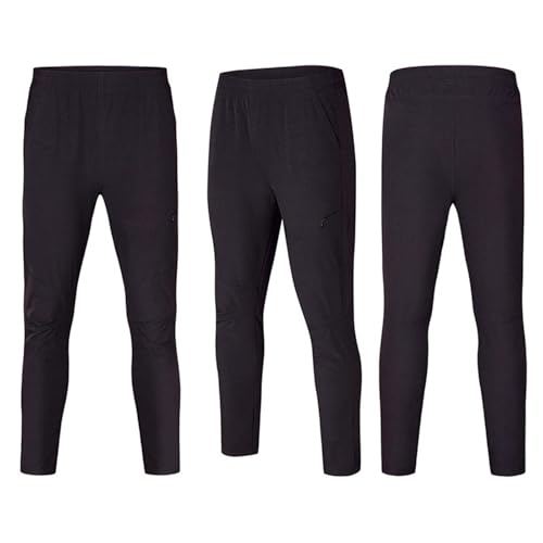 Men's Sport Pants Elastic Waistband Breathable Workout Pant Casual Slim Fit Fall Outfit Running Trousers with Pocket2