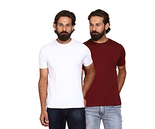 Image of Men's Regular Fit T-Shirt (Pack of 2)