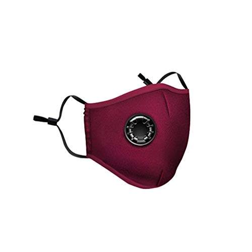 JCOC – Macks infantis de algodão, laváveis, reutilizáveis, com válvula de respiração + conjunto de f