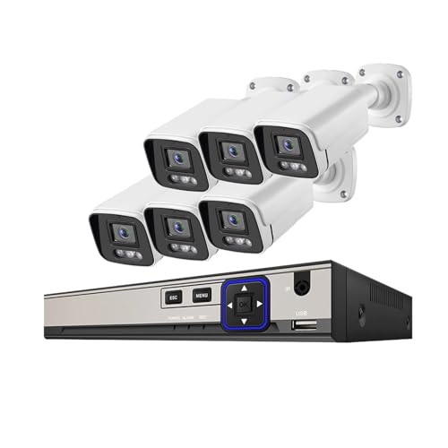 10CH 5MP HD POE CCTV ZLeBJVXe Ď 8CH 4CH NVRLbg 猟o O IPZbg z[rfI(2T,8CH NVR x 6Cameras)
