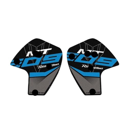 Tampon réservoir essence anti rayures et grip pour moto MT09 et Tracer