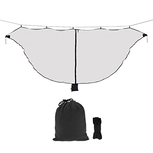 MagiDeal Lit Deux Personnes Hamac de Camping Léger avec Protection à 360°, Maille en Nylon Respirant pour la Randonnée en Plein Air