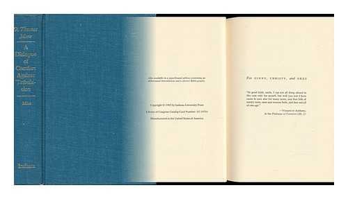 A Dialogue of Comfort Against Tribulation / Sai... B001R6ARFO Book Cover