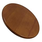 Assise de remplacement en bois pour tabouret rond : grâce à cette assise de remplacement en bois, votre tabouret rond restera en bon état et robuste