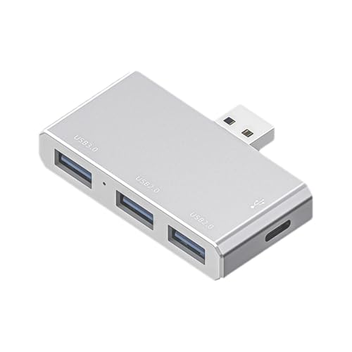 Stations d'accueil pour Ordinateurs Portables - Station d'accueil pour Ordinateurs de Bureau, réplicateur de Ports pour Ordinateurs Portables | Station d'accueil 4 en 1 pour 3 moniteurs, Station d'ac