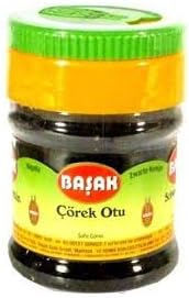 BASAK COREKOTU - BASAK BLACK CUMIN SEEDS IN EASY TO USE SPICE BOTTLE 90 G / 3.2 OZ
