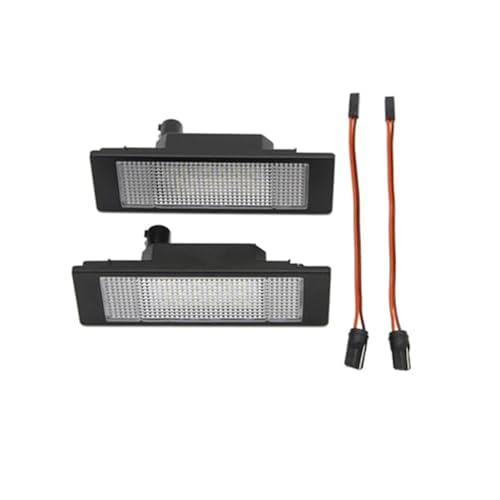 Luces de matrícula reemplazo compatible con E87 F12 F06 Z4 K48 R55 R60 Fiat plafón trasero