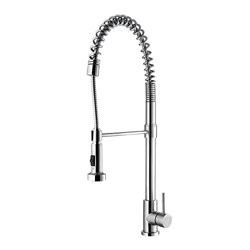 Single Handle Pre-Rinse Pull-Out Kitchen Faucet