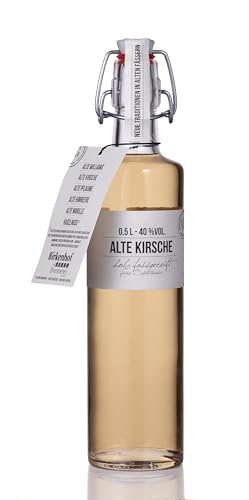 BIRKENHOF Brennerei | Alte Kirsche - feine holzfassgereifte Spirituose | (1 x 0,5l ) - 40 % vol.