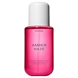 PHLUR Amber Haze Body Mist, 8 Fl Oz - Hair and Body Perfume for Women, Amber & Vanilla Body Spray with Saffron, Jasmine and Musk Fragrance