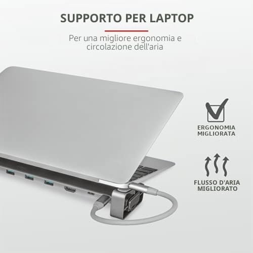 Trust Dalyx Dock multiporta USB-C 10-in-1 — immagine 2 di 11