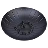 High Quality:Made of high quality iron, durable, strong bearing capacity, can withstand the weight of rain chain and water flow. The rust protection layer on the exterior can avoid the risk of the rain chain basin rusting in the environment Novel Des...