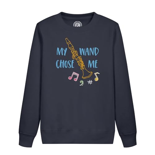 Sweatshirt enfant musique My Wand Chose Me cadeau anniversaire musicien