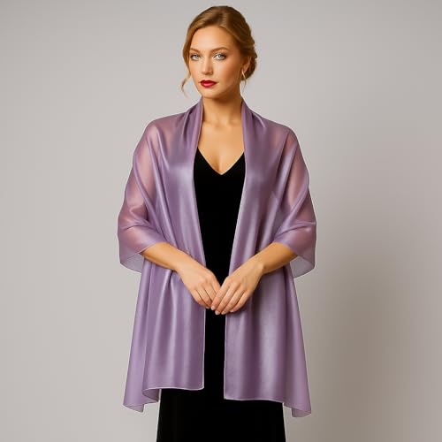 80"*28",Long Big Shiny Organza Scarf Luxurious Elegant Evening Wrap Shawl, Perfect for Events Casual Wear2