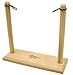 Basic Beat BBTR Triangle Stand - Hands-Free Suspension for Triangle, Natural Wood, Made in USA