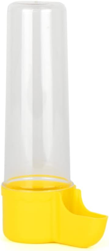 Miniatura 5 de 4 uds Pet Bird Comederos automáticos de agua para bebederos dispensadores de tubo colgante Juego de 4 pinzones canarios 4 oz 3.4 fl oz