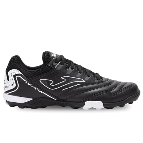 Joma Maxima 2501 TF MAXS2501TF Men's Turf Shoes Black/White2