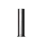 Aluminium 100% recyclé TTZY Aluminium Huile Essentielle Diffuseur for Les huiles d\'aromathérapie, Nebulizing Technologie, Parfum Diffusion d\'air Froid Machine - Noir SHIYUE (Color : Sliver)