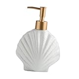 Cabilock Keramik Pumpflasche im skandinavischen Stil Seifenspender für Badezimmer Shampoo Duschgel...
