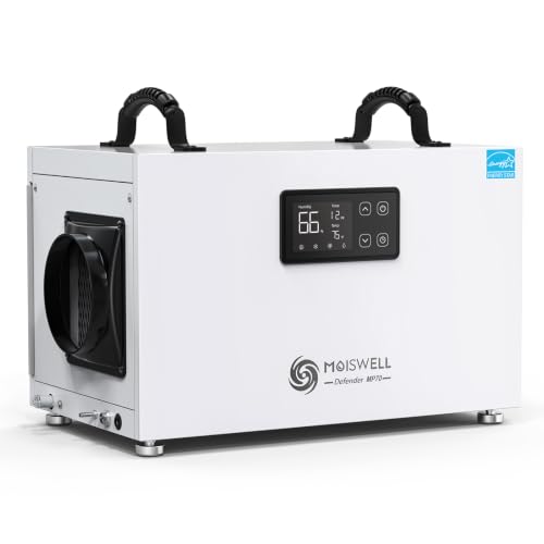 155 Pints Commercial Dehumidifier with Pump for Crawl Space