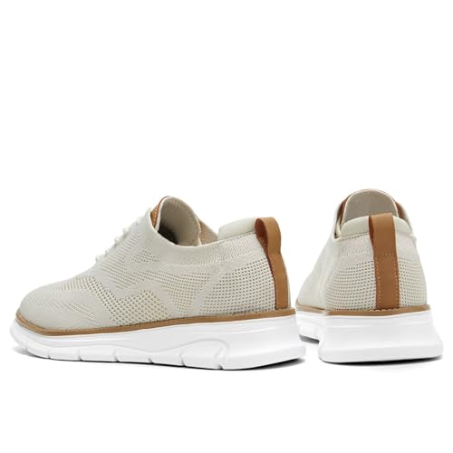 Image of Men's Oxfords Business Shoes Fashion Mesh Casual Dress Walking Sneakers Comfortable Lightweight Soft Sole