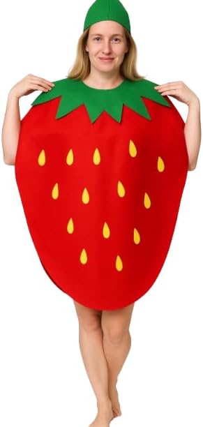 Matissa & Dad Adult fruit costume