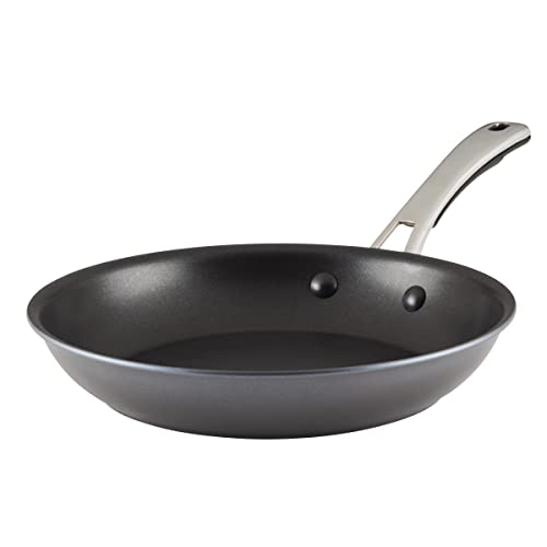 Rachael Ray Cook + Create Hard Anodized Nonstick Frying Pan/Skillet, 10 Inch - Black by Rachael Ray - Used condition - US$15.96