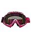 CRG Sports Motocross ATV Dirt Bike Off Road Racing Goggles PINK T815-7-9A T815-7-9A Multi-color lens pink frame