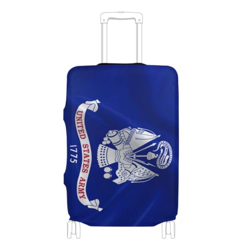 Housse de protection pour bagage bleu extensible taille L 26-28
