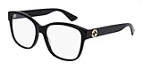 Gucci GG0038ON Classic Square Shape  Eyeglasses  + Bundle with eSHADES  Luxury Eyewear Kit