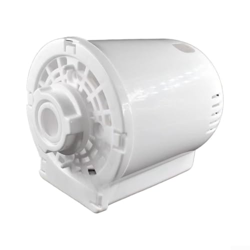 Cubierta trasera del motor del ventilador eléctrico para mesa de suelo, ventiladores de pedestal, carcasa trasera de plástico PP resistente, pieza de repuesto de color blanco o negro, tuerca de