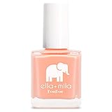 ella+mila Nail Polish, BonBon Collection - French Kiss - Long-Lasting & Chip Resistant Formula (0.45 fl oz each)