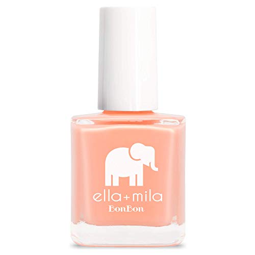 Ella+Mila Nail Polish, Bonbon Collection - French Kiss - Long-Lasting & Chip Resistant Formula (0.45 Fl Oz Each) #TOP14