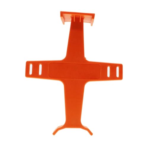 Protection d'amortisseur de route et entretoise de fourche avant orange haute performance