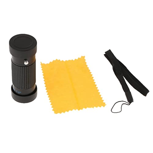 Image of Mini Extra Short Focus 8x21 Monocular Typoscope Microscope Kits Black