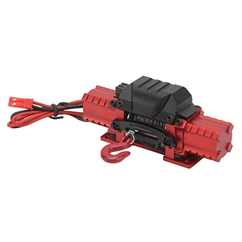 Winche RC premium aluminio doble motor 10KG rojo miniatura 7