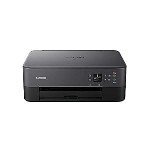 Canon PIXMA TS5350 printer kleureninkjetprinter multifunctioneel apparaat DIN A4 (scanner, kopieerapparaat, OLED, 4.800 x 1.200 dpi, USB, WLAN, duplexafdruk, 2 papiertoevoeringen), zwart
