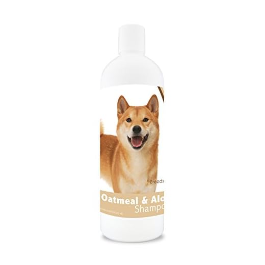 Healthy Breeds Shiba Inu Oatmeal Shampoo with Aloe 16 oz