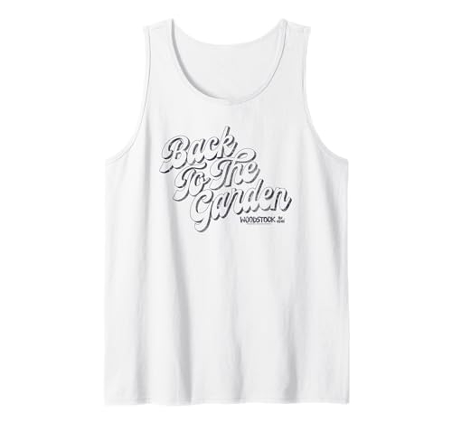 Woodstock Regreso al jardín angustiado Camiseta sin Mangas