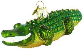 Old World Christmas Alligator Glass Blown Ornament for Christmas Tree, Handcrafted Holiday Decoration, Wildlife Animal Collection - Image 8
