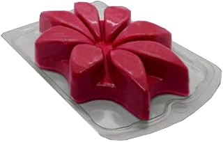 North Mountain Supply Wax Melt Floral Shaped 8-Cavity Clamshells 3 oz - 30 Pack