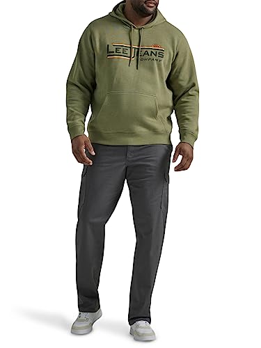 Lee Men's Extreme Motion Twill Cargo Pant Charcoal 32W x 34L image 4